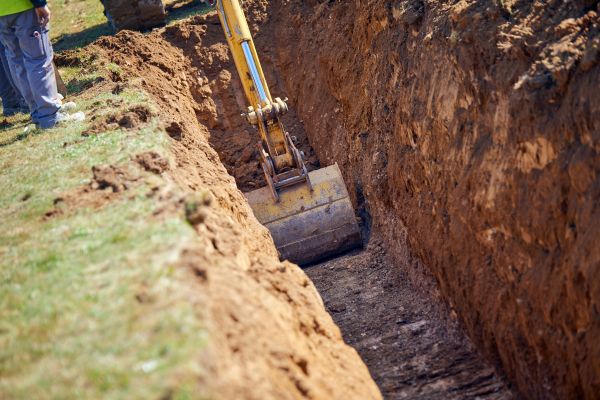 Ditch Excavation in State College