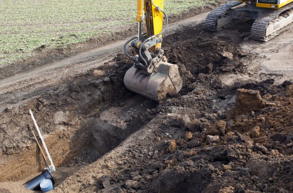 Backhoe Trenching in State College