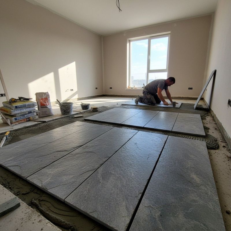 Stone Base Installation